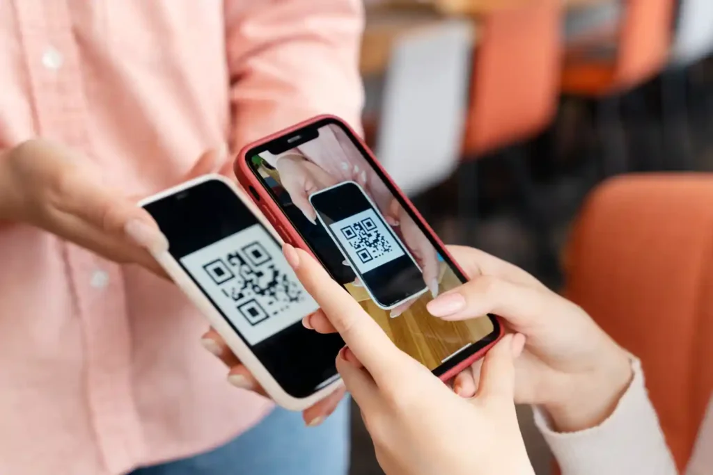 Making payment with QR scanning